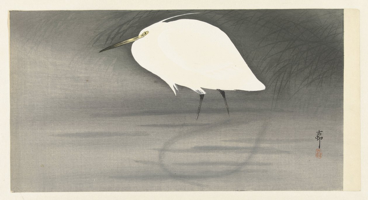 hägrar av Ohara Koson