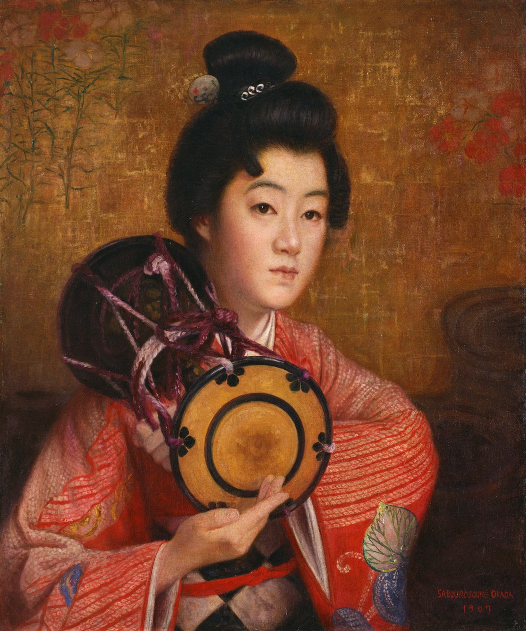 Portrait of a Lady av Okada Saburosuke