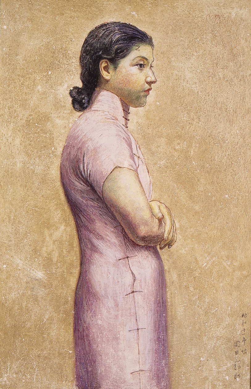 Portrait of a Woman av Okada Saburosuke