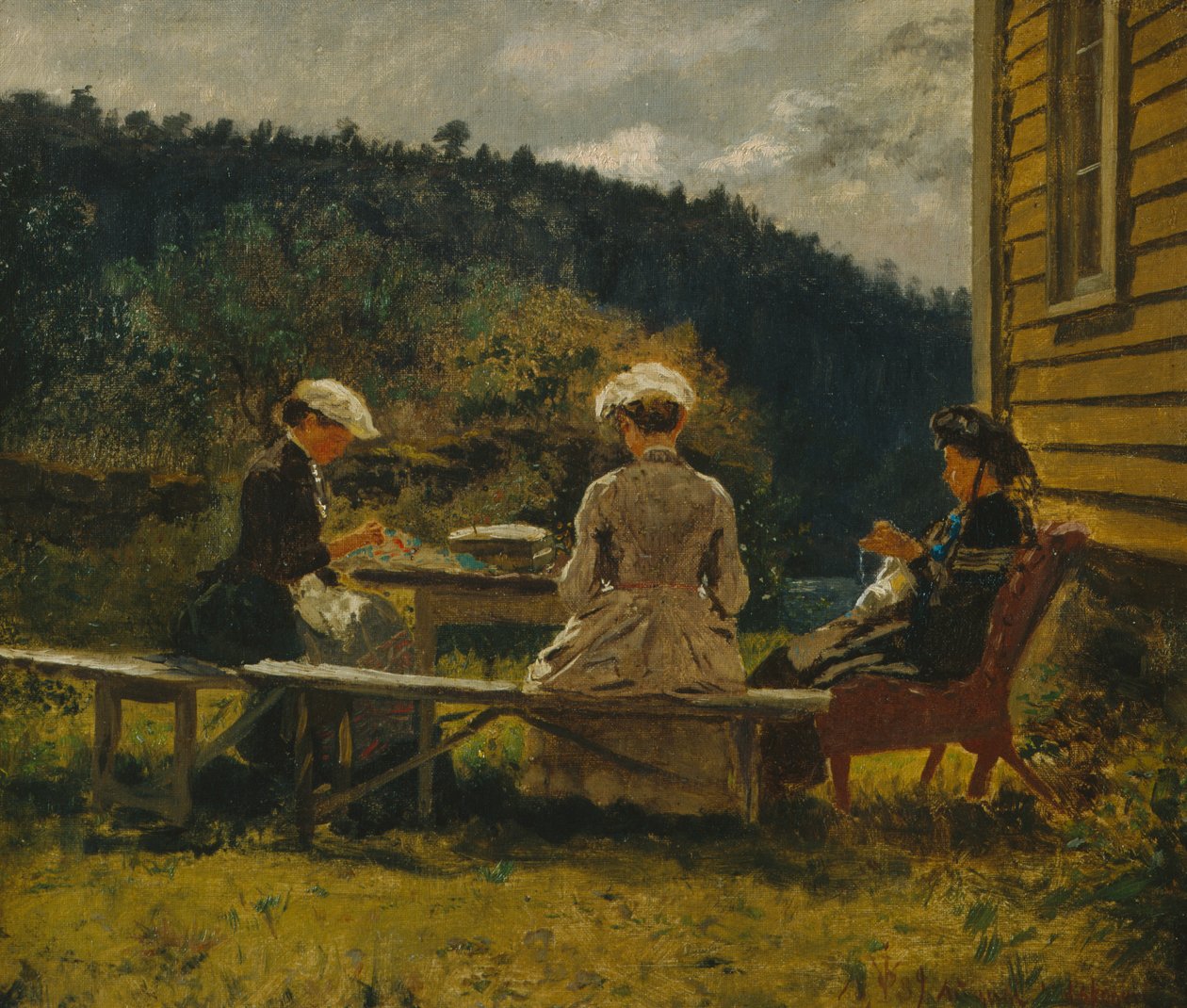 Mamma och kusiner av Olaf Isaachsen
