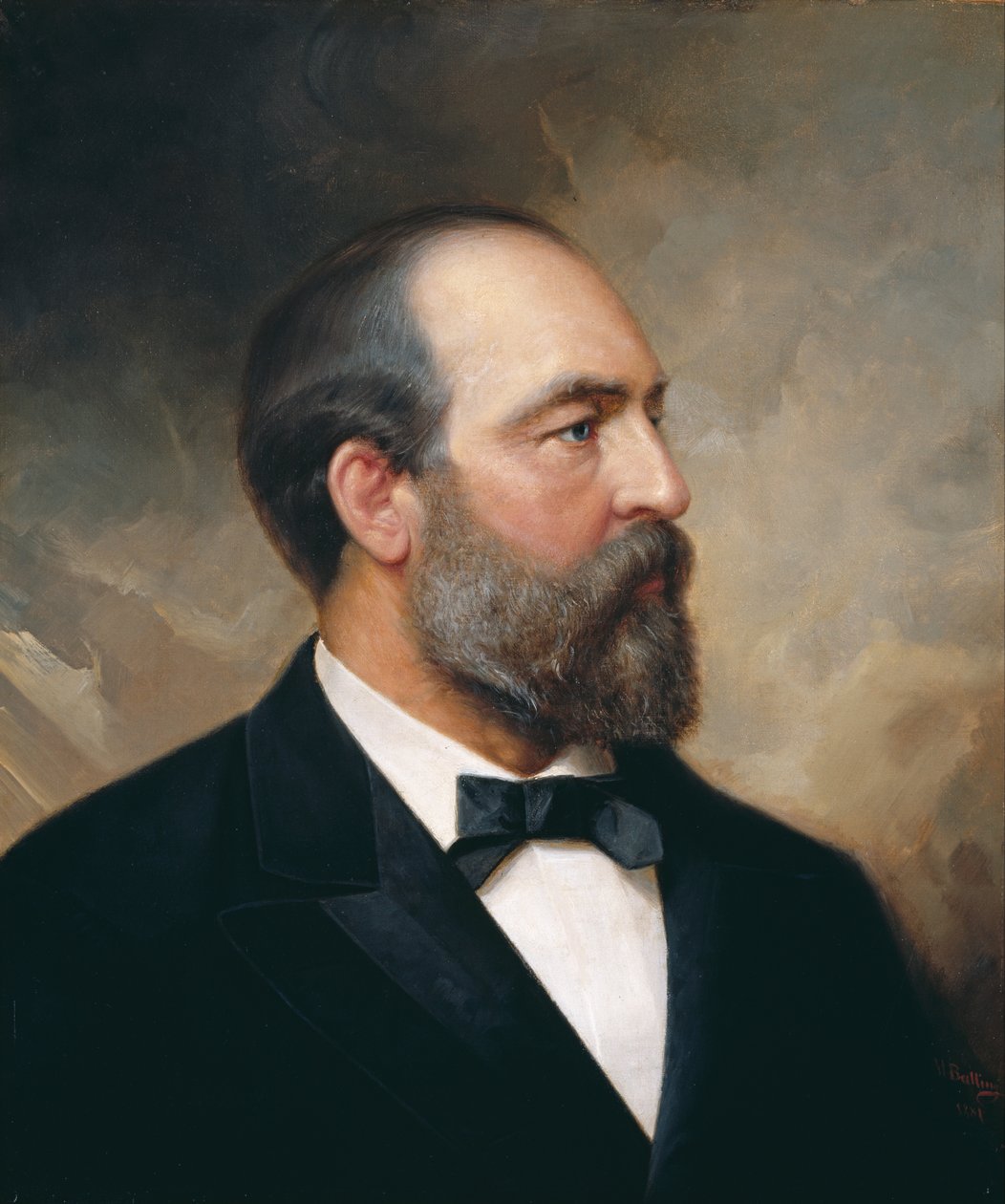 James Garfield av Ole Peter Hansen Balling