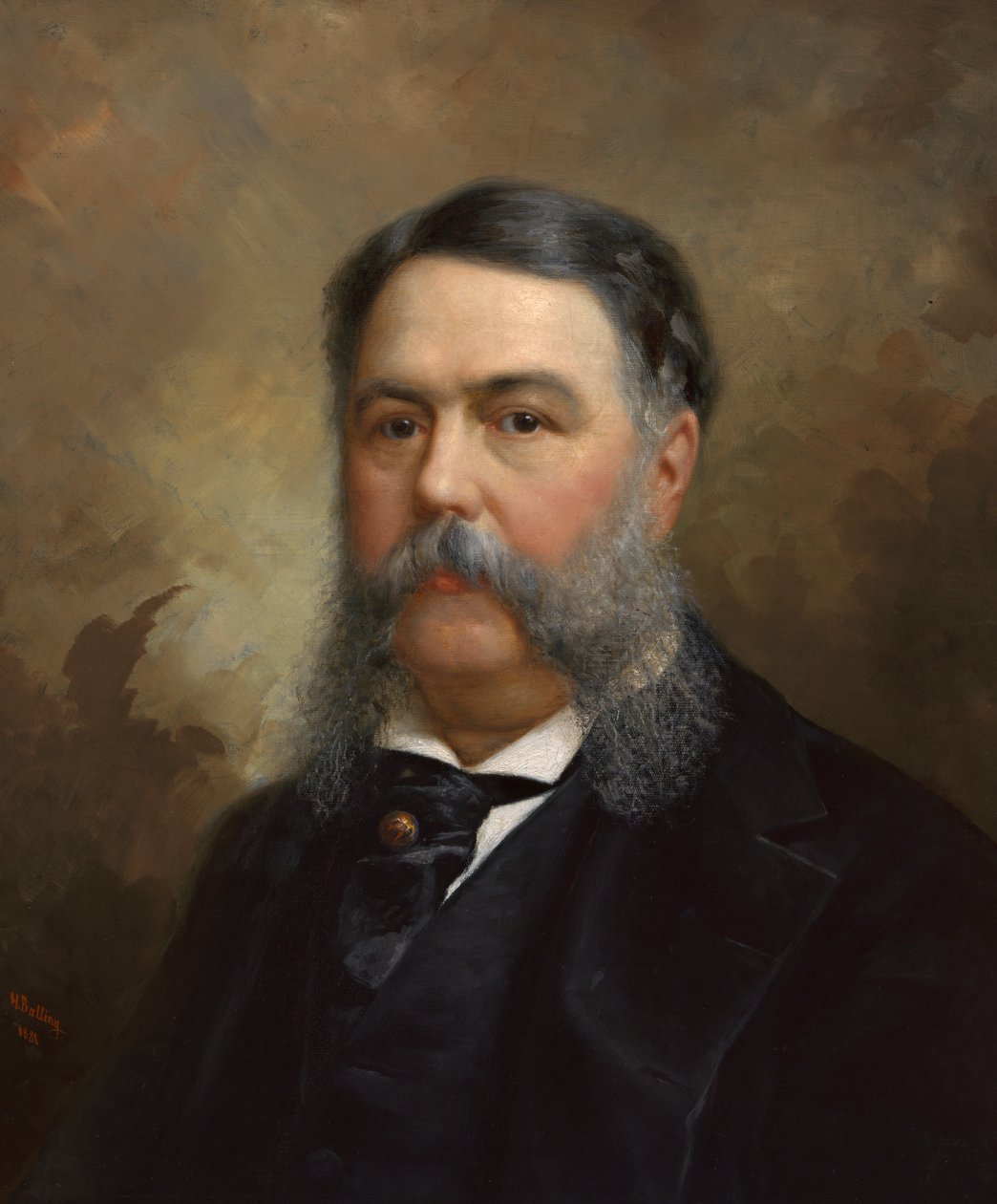 Chester A. Arthur, 1881. av Ole Peter Hansen Balling