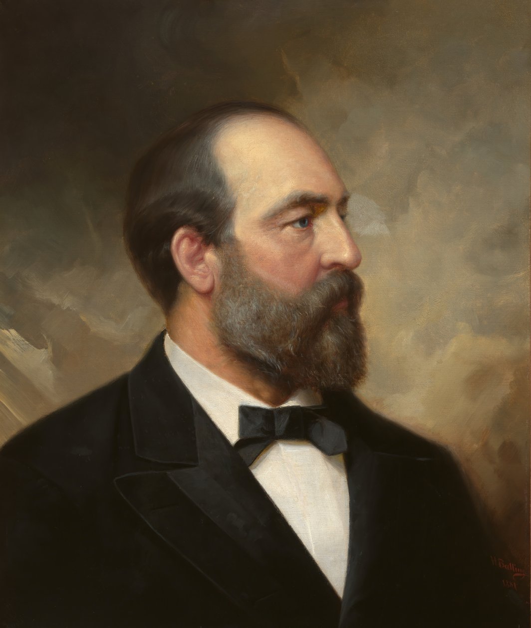 James Abram Garfield (1831-1881) av Ole Peter Hansen Balling