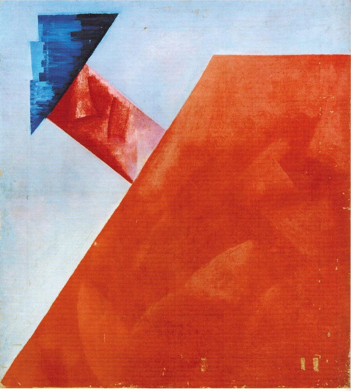   . Non-Objective Composition Color Painting  av Olga Rozanova
