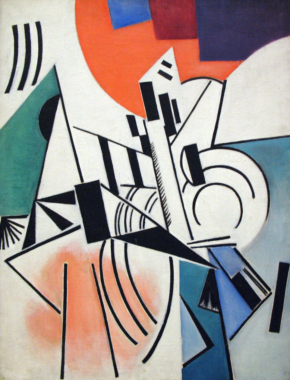    Non-Objective Composition Suprematism  av Olga Rozanova