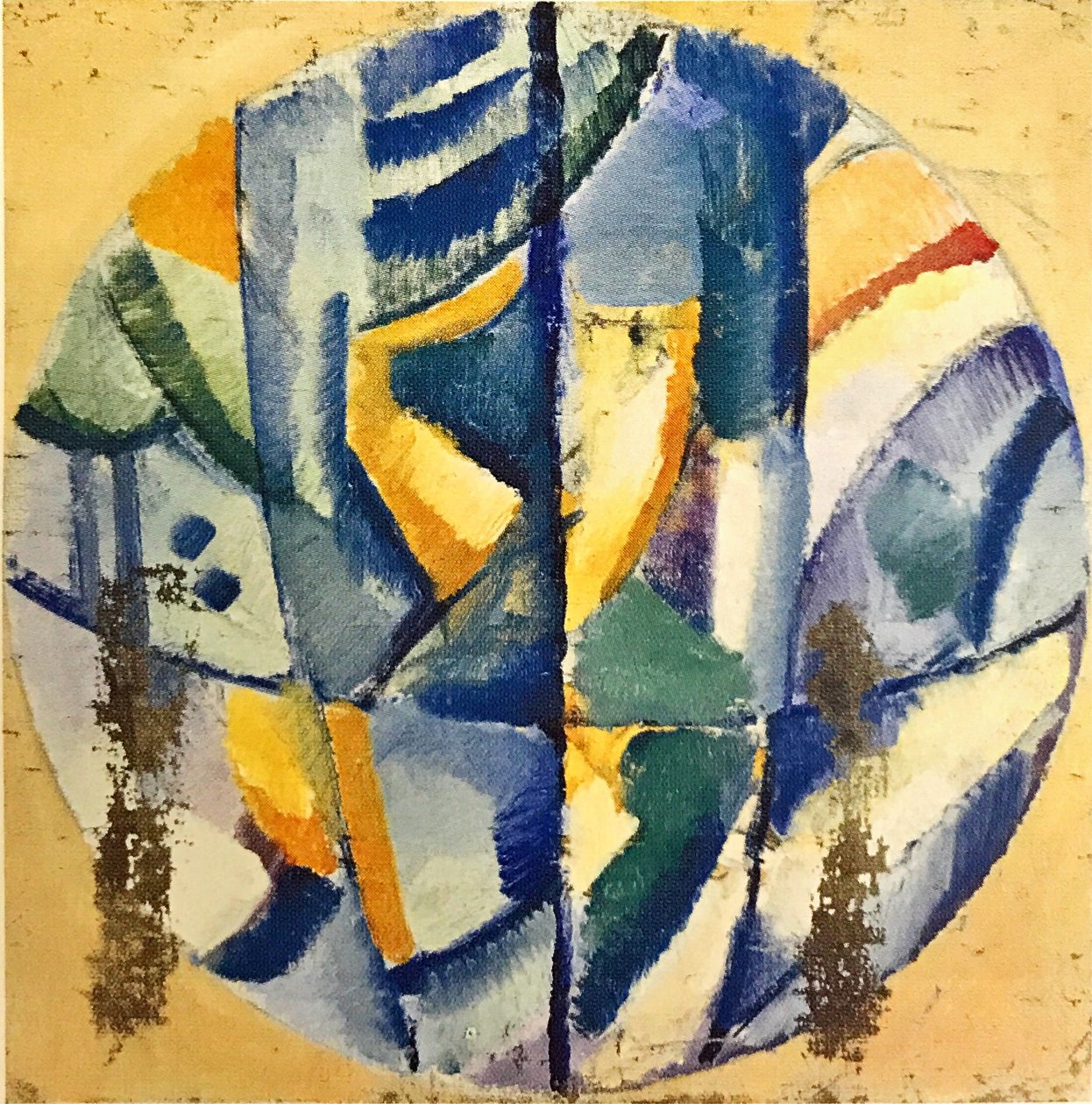   Colour Composition  av Olga Rozanova