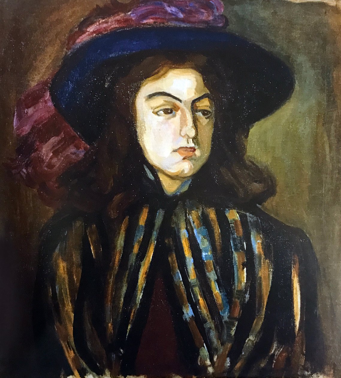   Female Portrait  av Olga Rozanova