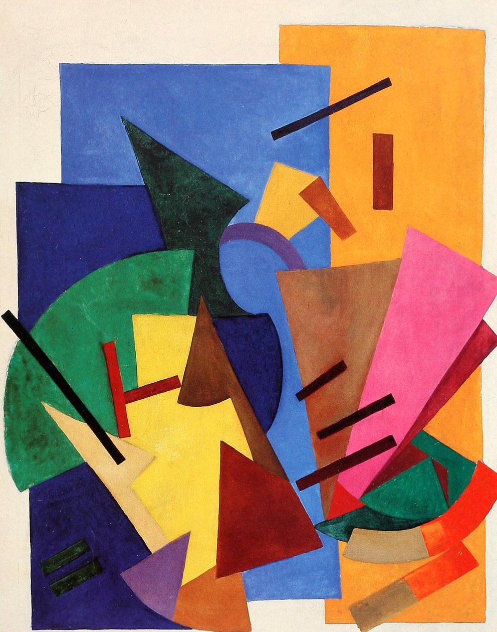   Flight of Airplane  av Olga Rozanova
