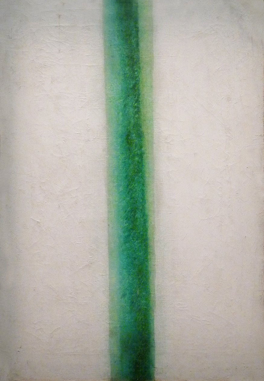   Green Stripe  av Olga Rozanova