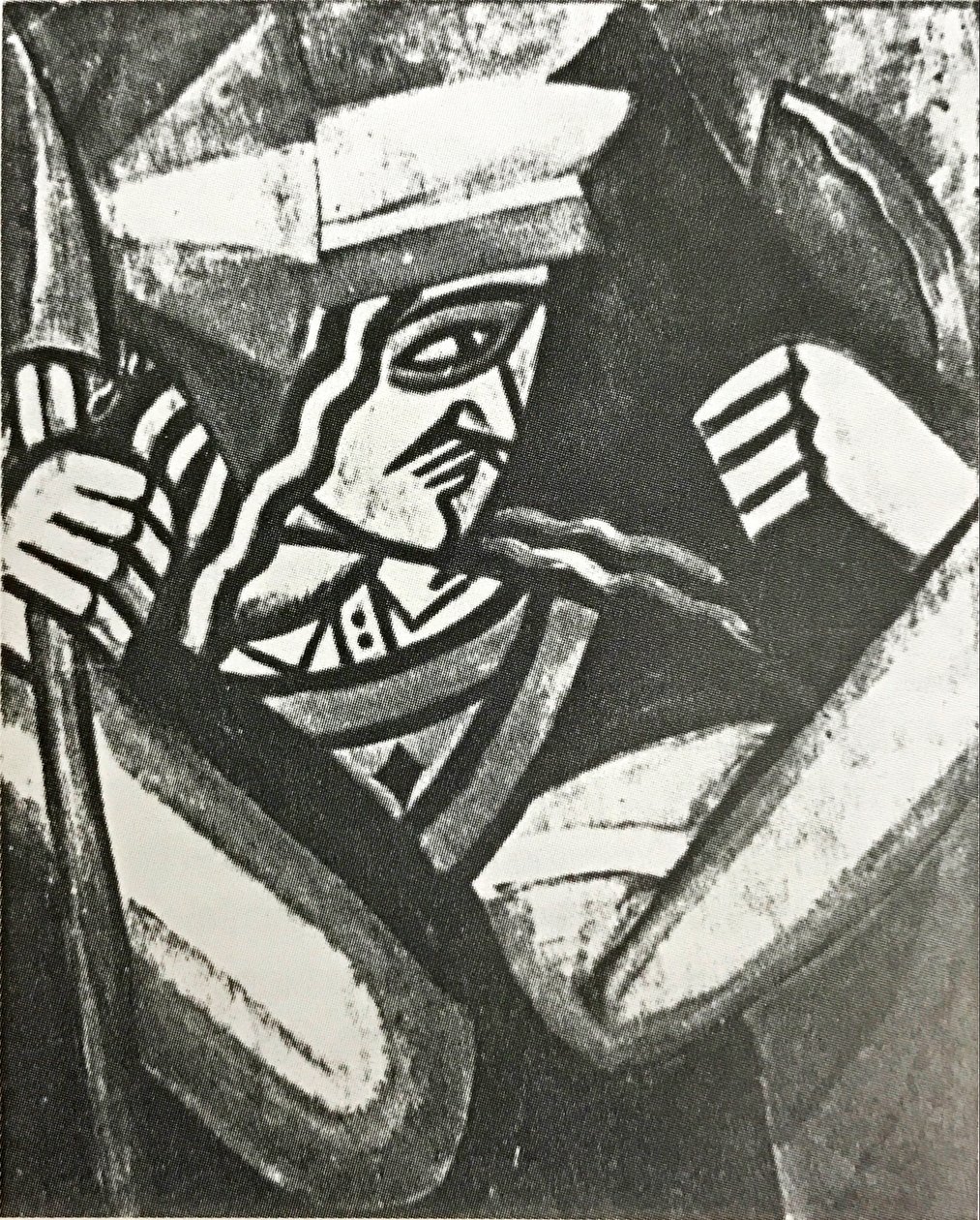   Jack of Diamonds  av Olga Rozanova
