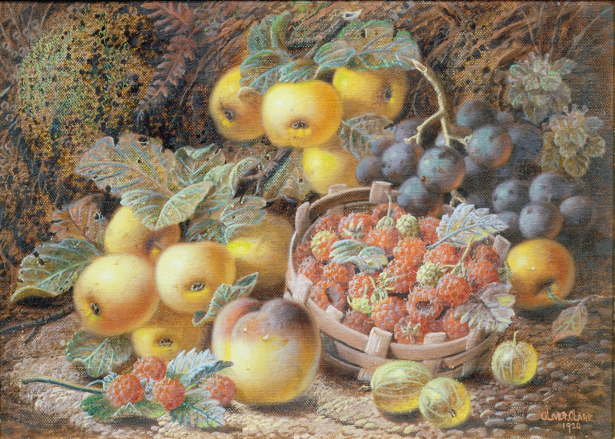 Ola pea o Apu, Vine, Raspberries, Gooseberries ma Peachswed av Oliver Clare