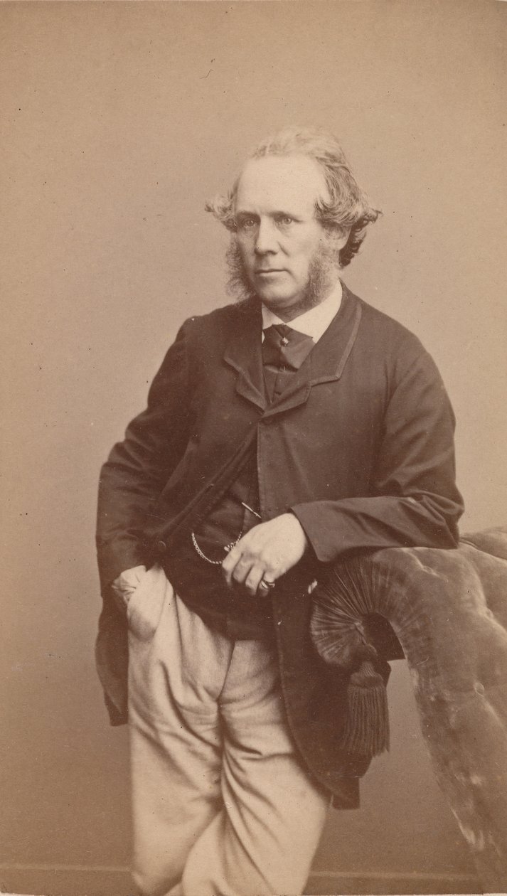 William Powell Frith, 1860-talet. av Oliver François Xavier Sarony
