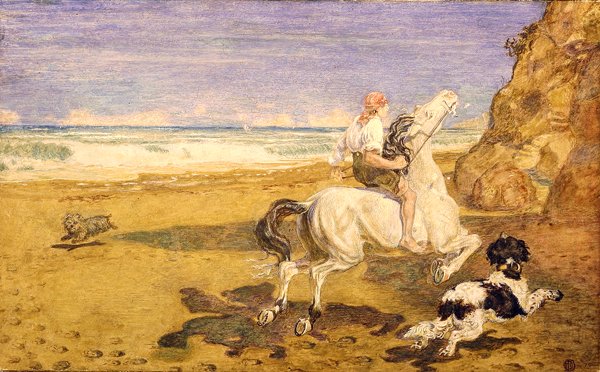 Träning av Oliver Madox Brown