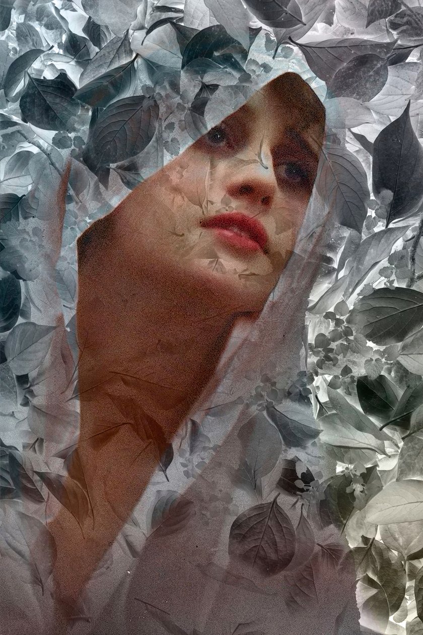 Vera Kholodnaya, 2023 (digital blandteknik) av Olivia Gozzano
