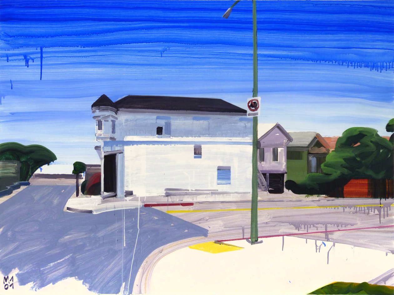 Klnd 1, 2011 (akryl på duk) av Olivier Morel