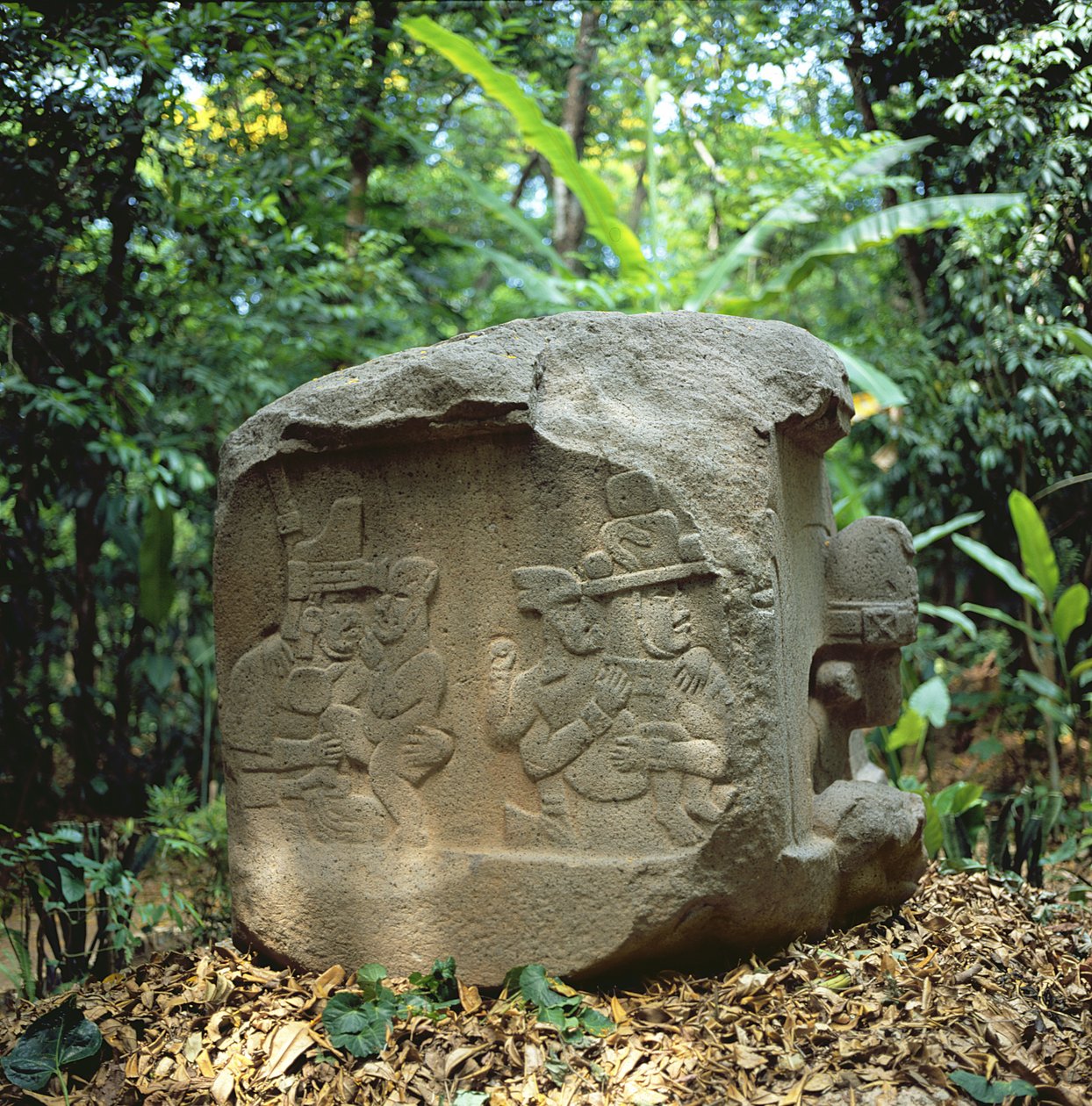 Altare 5, förklassisk period av Olmec