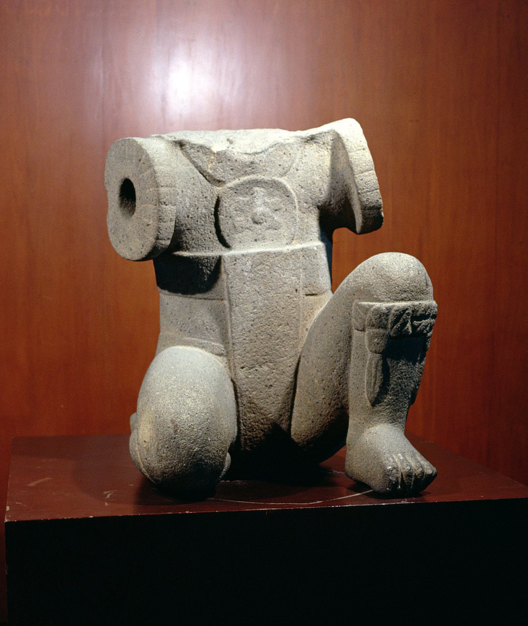 Staty 34 från San Lorenzo Tenochtitlan, delstaten Veracruz, förklassisk period av Olmec
