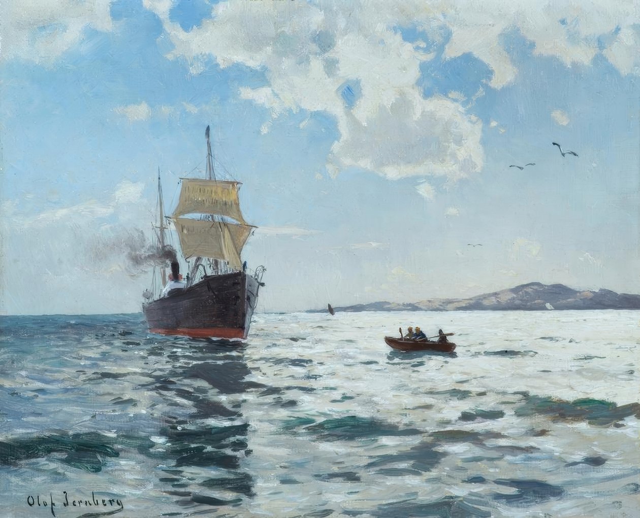 O.Jernberg, Marineschiff av Olof Jernberg
