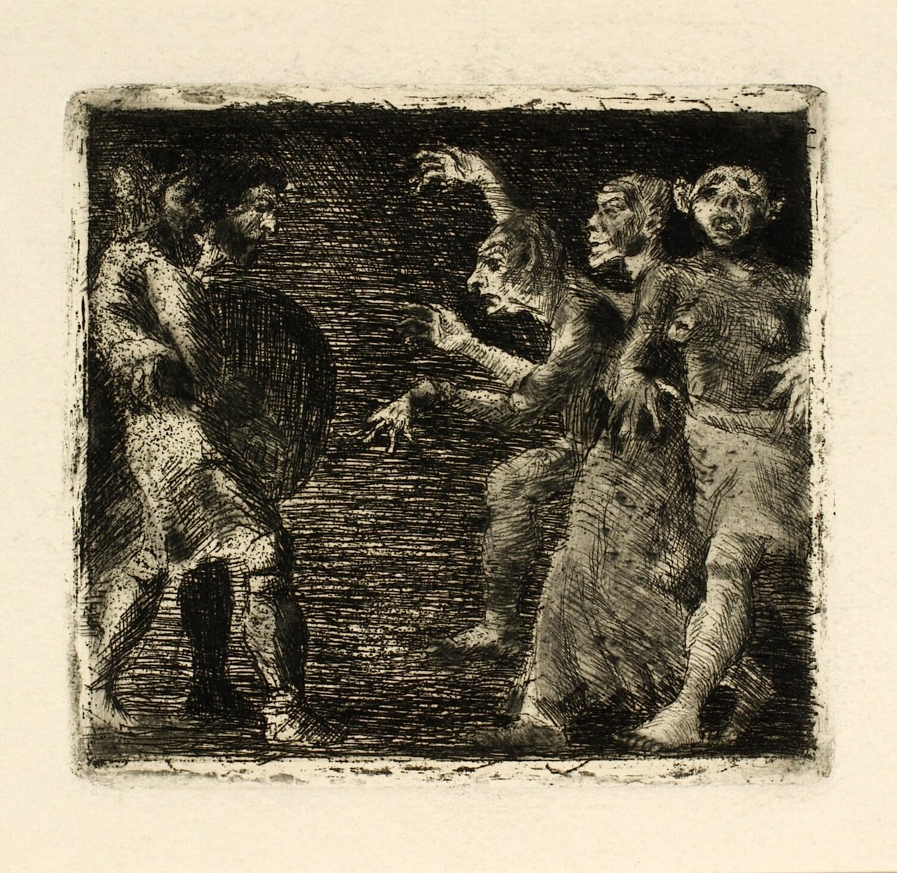 Macbeth och häxorna av Oluf Hartmann