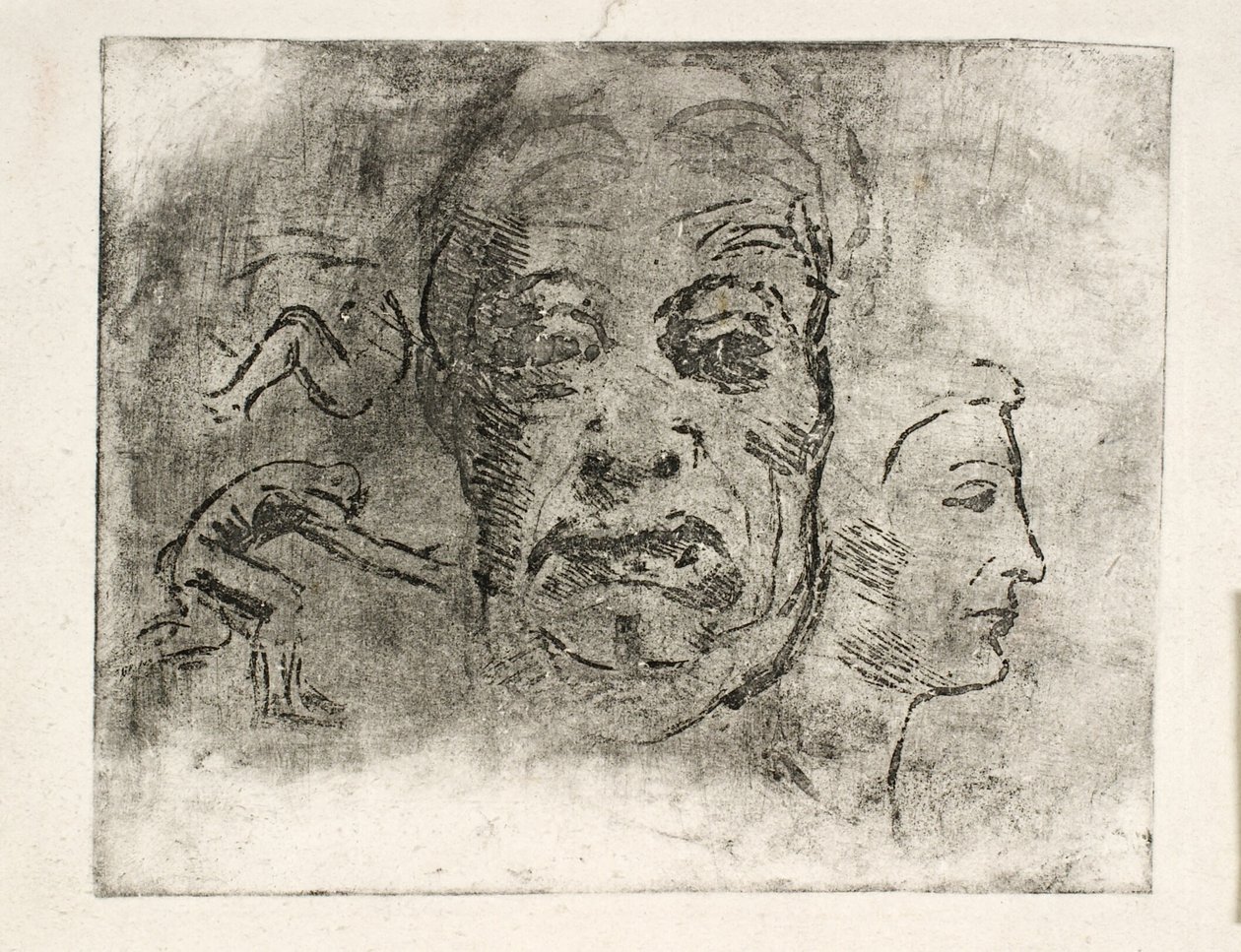 Studieblad av Oluf Hartmann