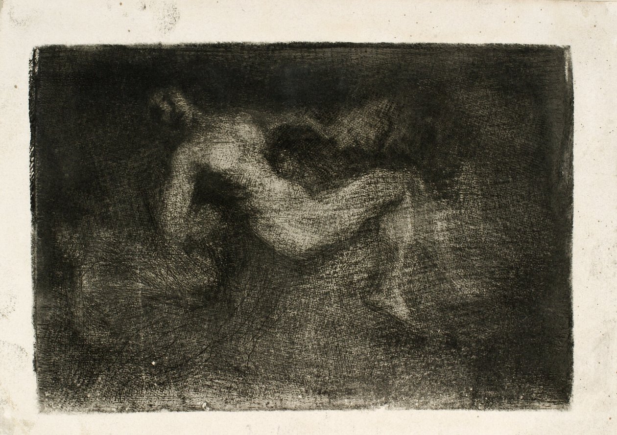 Zephyr kidnappar Psyche av Oluf Hartmann