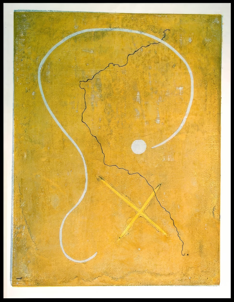 Improvisation nr 4 av Onchi Kôshirô