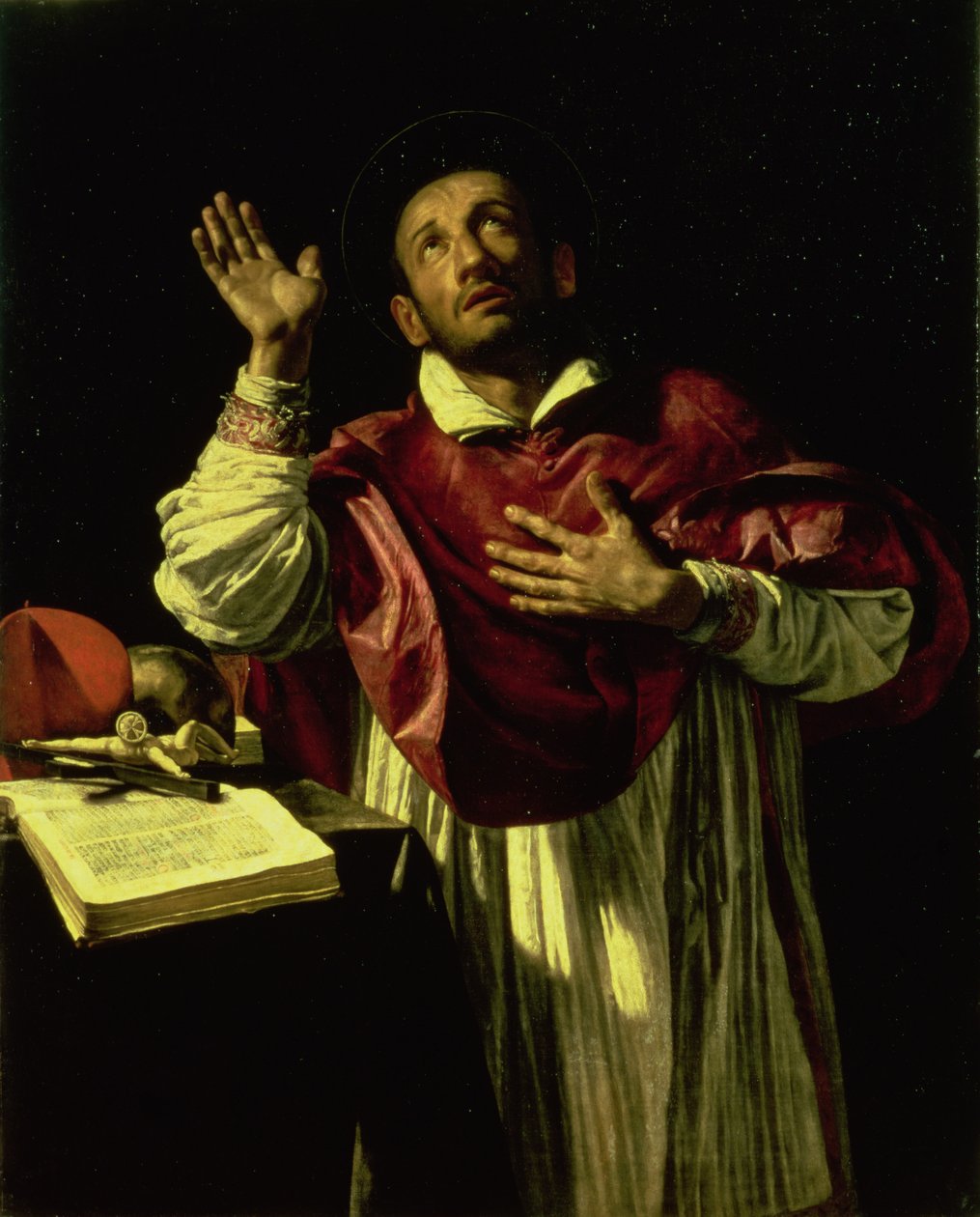 S:t Carlo Borromeo, ca 1610 av Orazio Borgianni