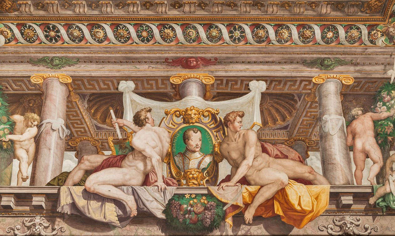 Faux veranda med minnesstenar av Giovanni De