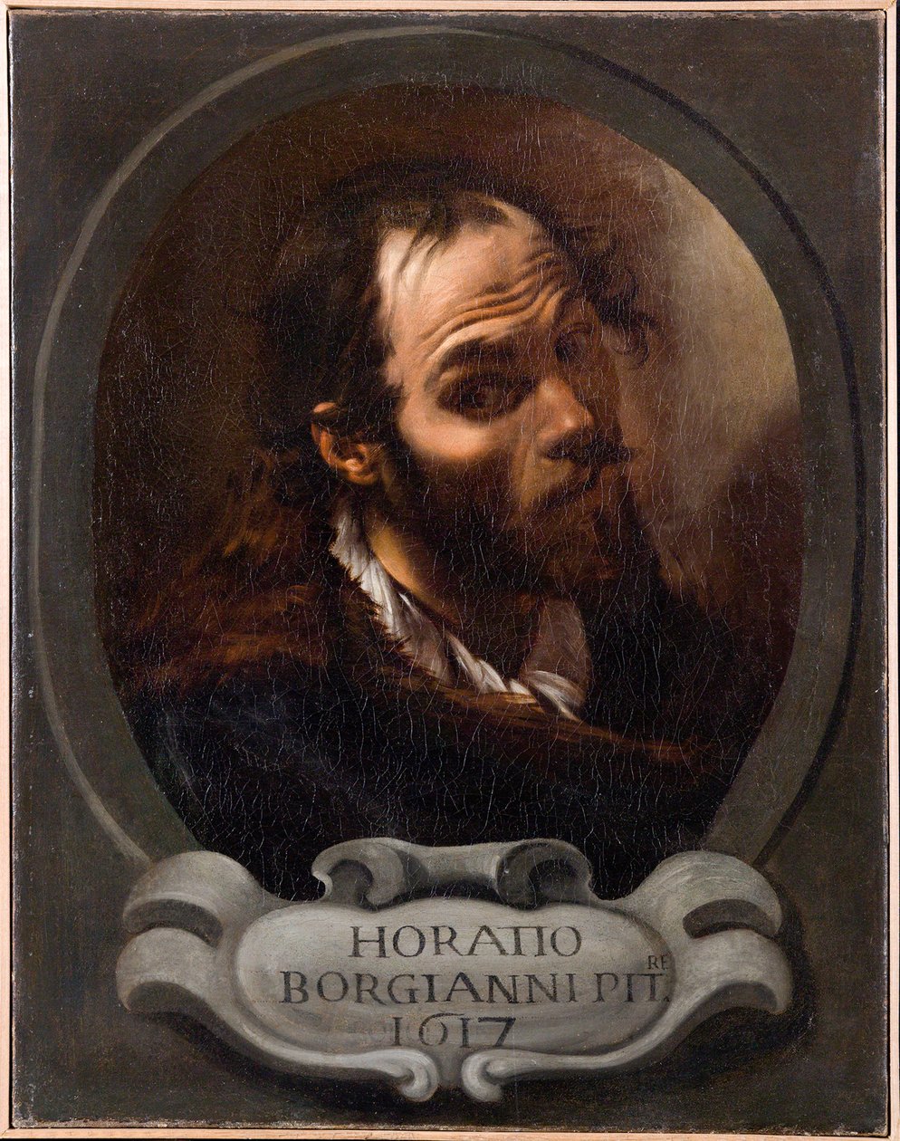 Självporträtt, 1615. av Orazio Borgianni