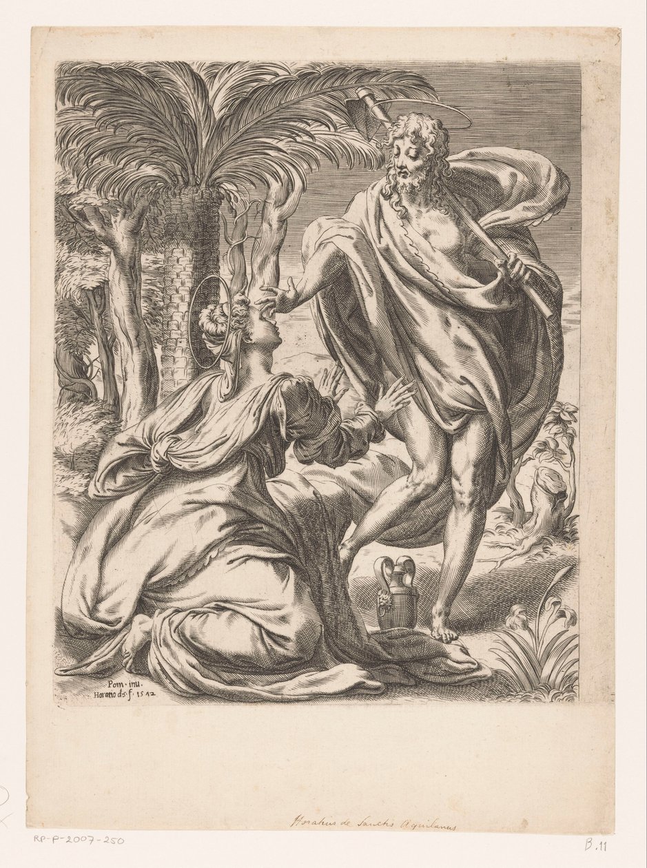 Kristus visar sig för Maria Magdalena (Noli me tangere) av Orazio de Santis