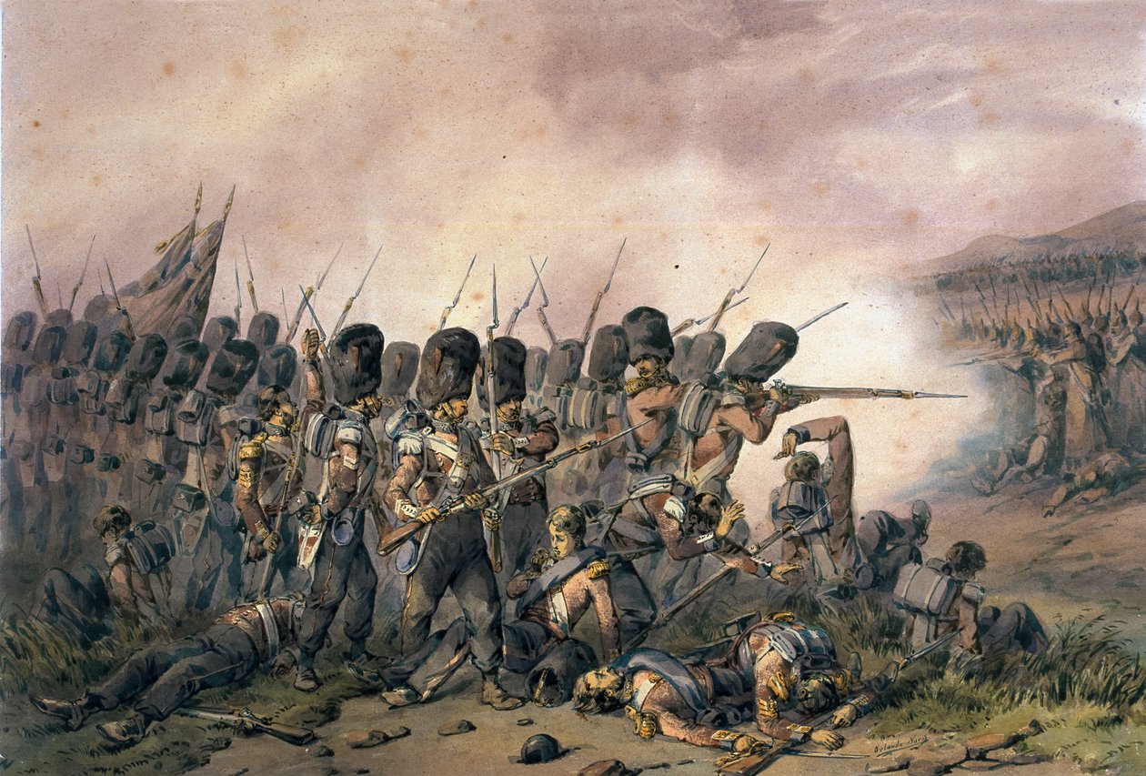 Slaget vid Alma, 20 september 1854 av Orlando Norie