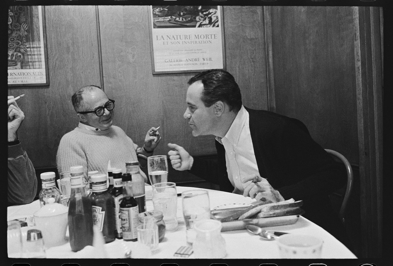 Billy Wilder och Jack Lemmon på uppsättningen av "The Fortune Cookie" av Orlando Suero