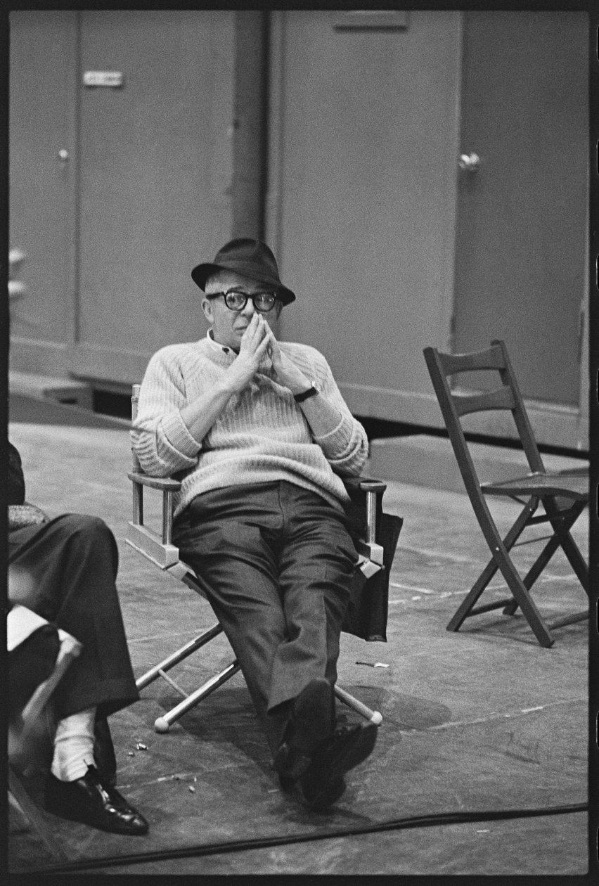 Billy Wilder på uppsättningen av "The Fortune Cookie" av Orlando Suero