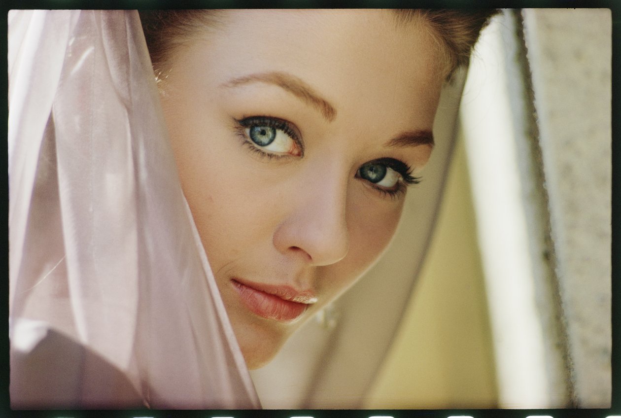 Christine Kaufmann filmar "Taras Bulba", 1962 (foto) av Orlando Suero