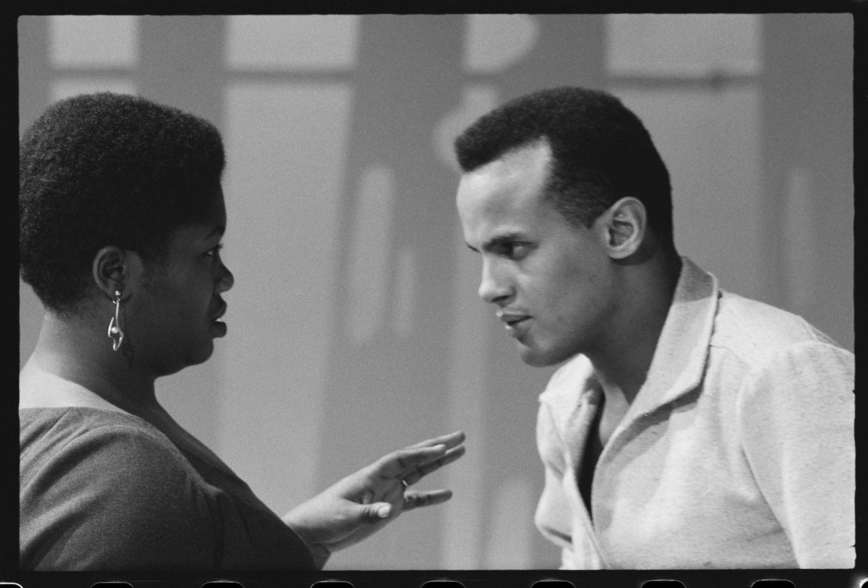 Harry Belafonte med Odetta på tv-special av Orlando Suero