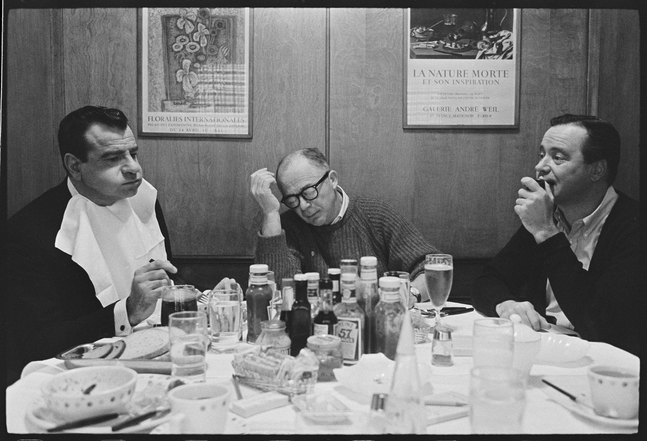 Walter Matthau, Billy Wilder och Jack Lemmon på uppsättningen av "The Fortune Cookie" av Orlando Suero