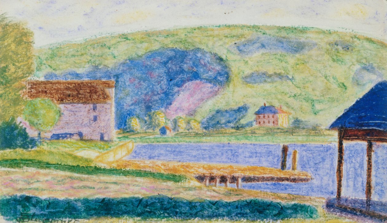 Cold Spring Harbor av Oscar Florianus Bluemner