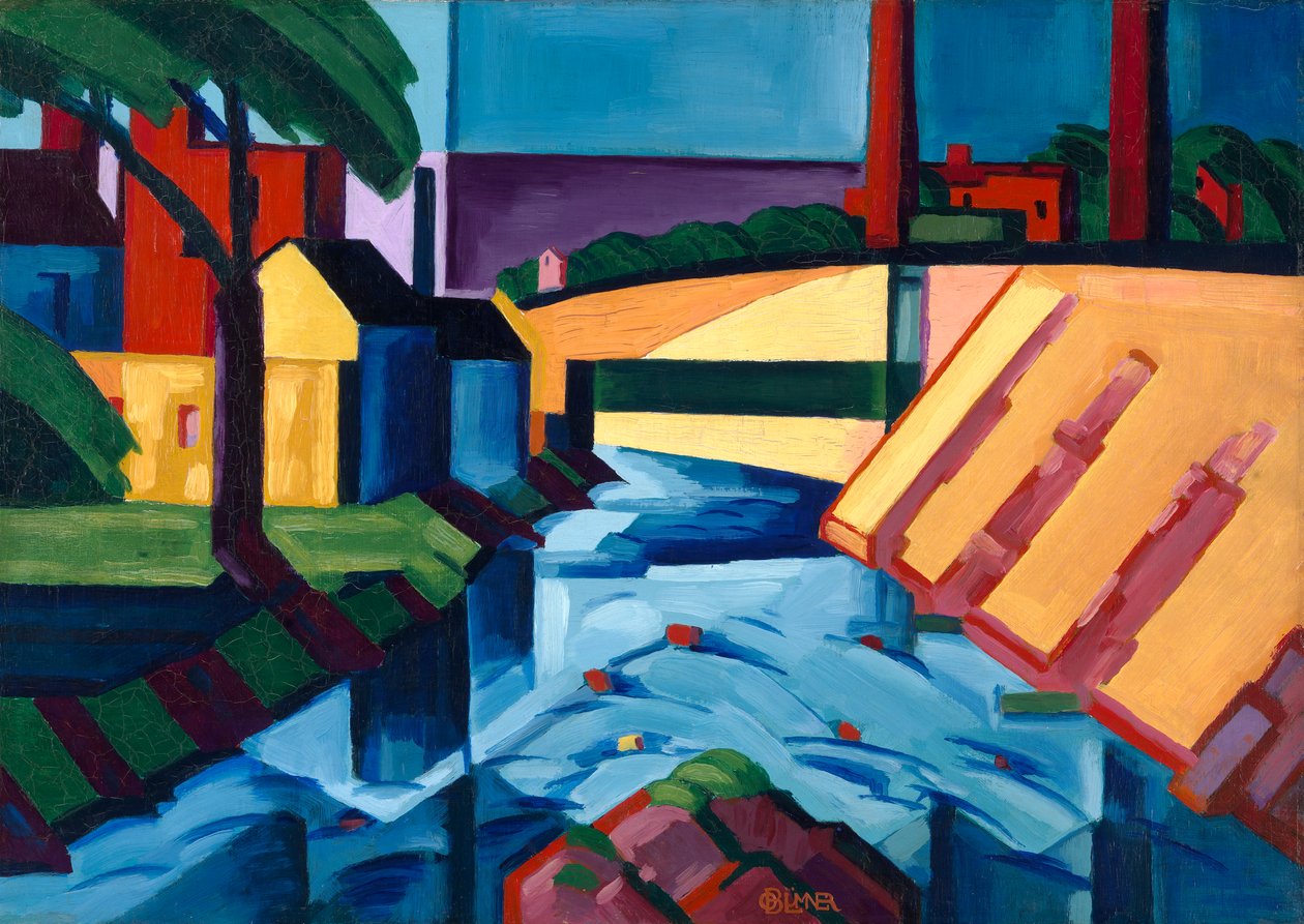 Aftontoner, 1911-1917. av Oscar Bluemner