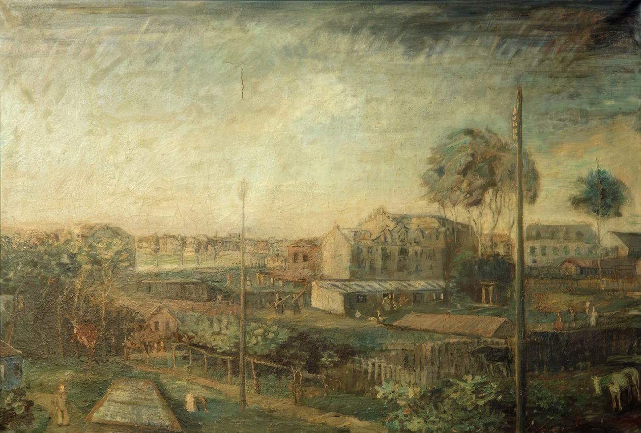 förortslandskap av Oscar Coester