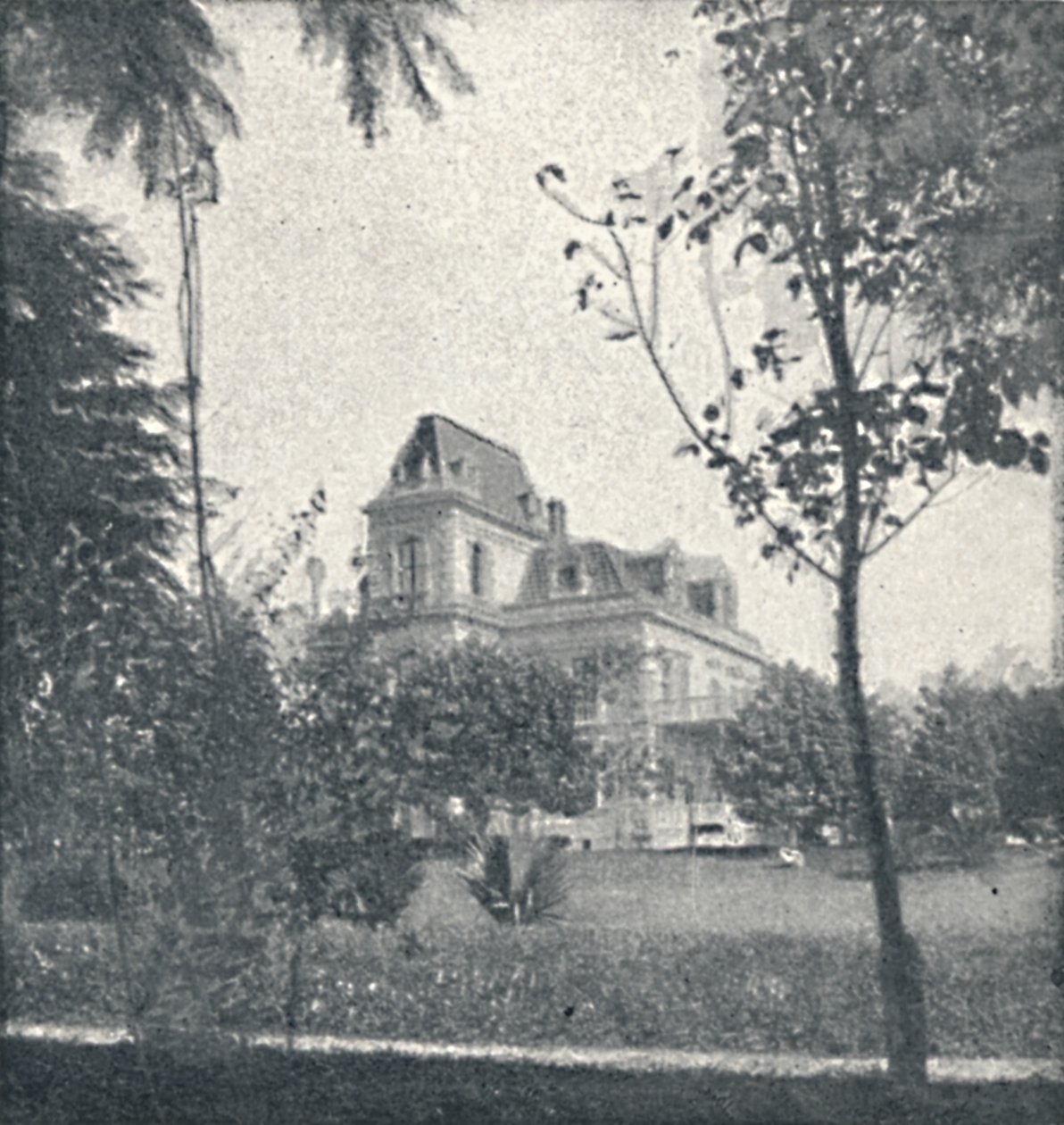 Palace of Da. Veridiana Prado - Privata hus i S. Paulo, 1895 av Oscar Ernheim