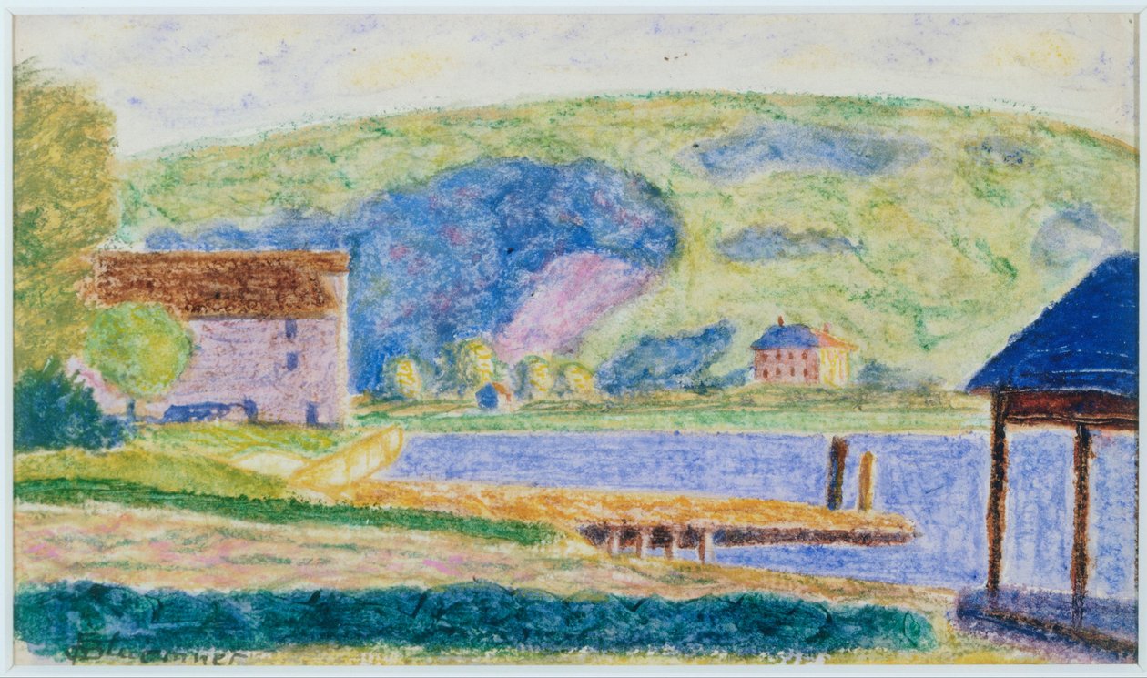 Cold Spring Harbor av Oscar Florianus Bluemner