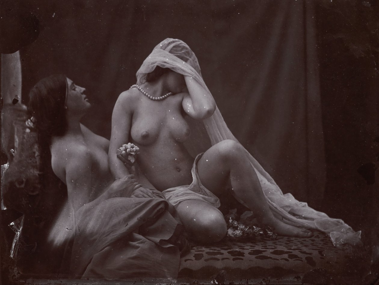 [Studie för två sätt att leva], ca. 1857, tryckt 1987. av Oscar Gustav Rejlander