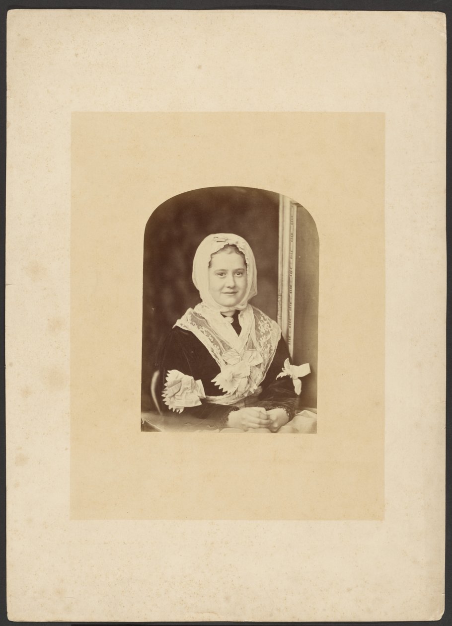 Miss Constable, även känd som Family Likeness av Oscar Gustave Rejlander
