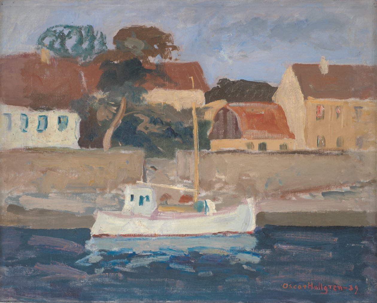 Natt, Christiansø av Oscar Hullgren