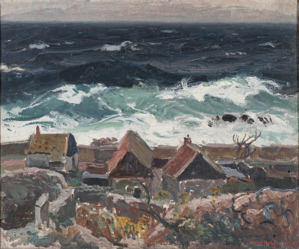 Havet nära Christiansø av Oscar Hullgren