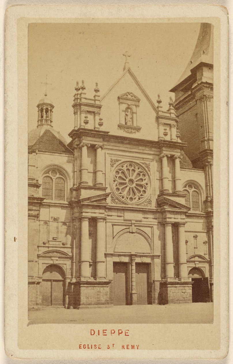 Dieppe. Kyrkan St Remy. av Oscar Kramer