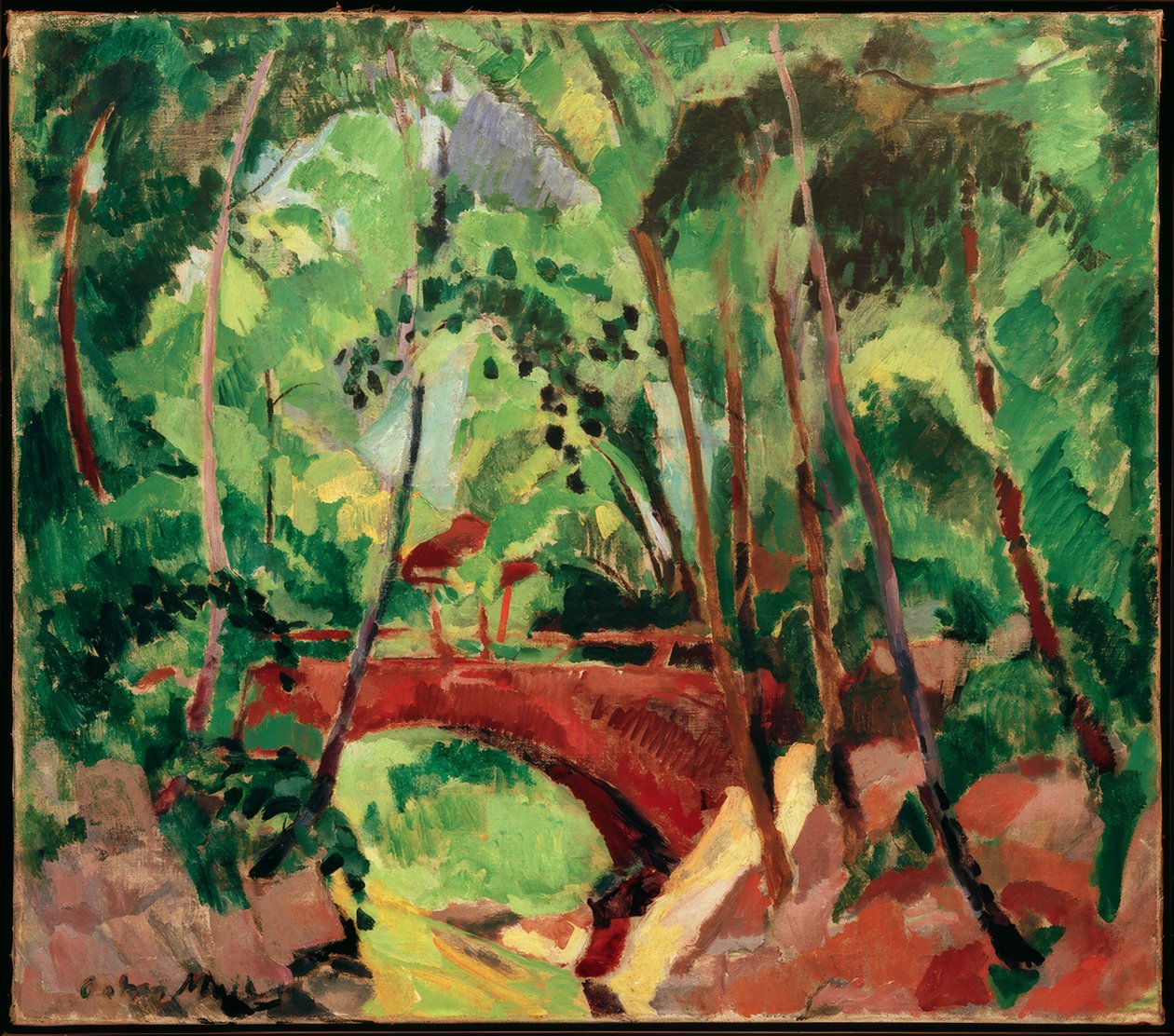Grunewaldbron av Oskar Moll