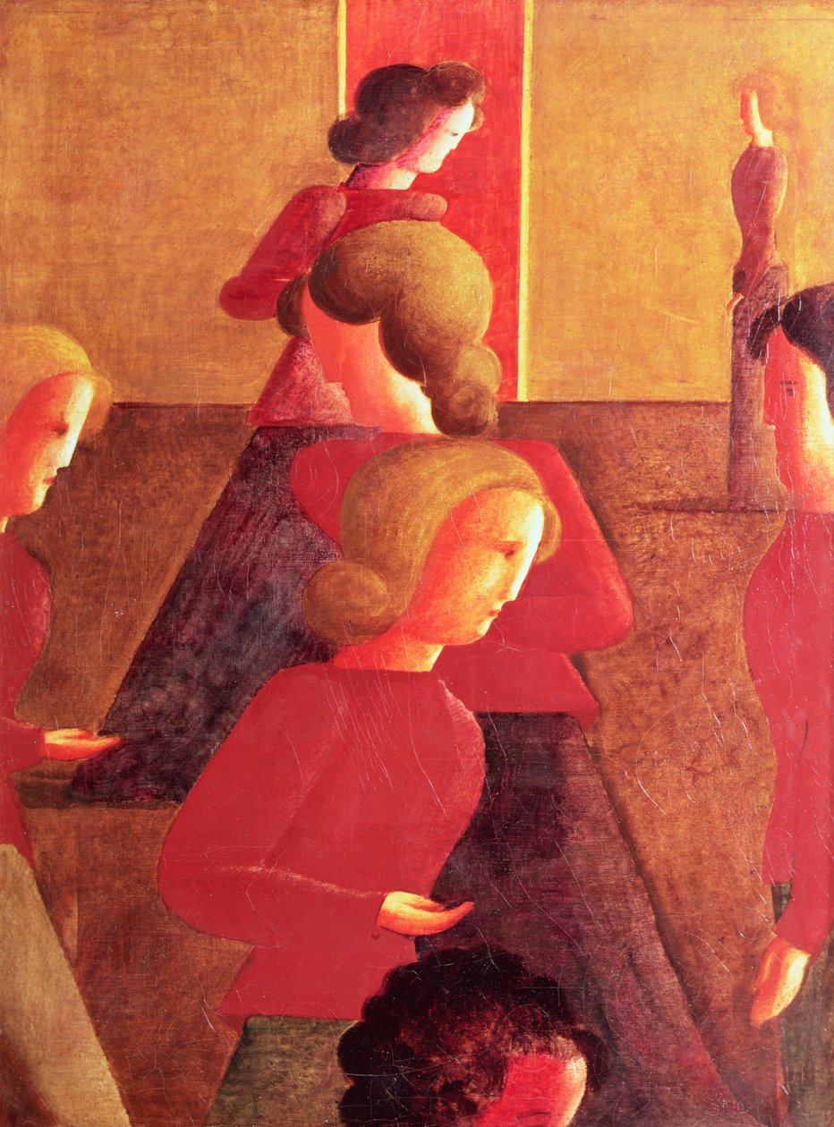 Konfrontation i rymden av Oskar Schlemmer