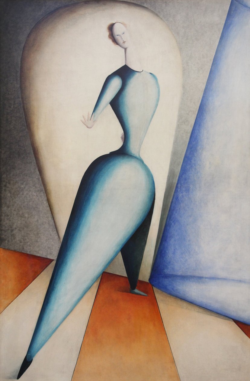 Dansös (Gesten) av Oskar Schlemmer