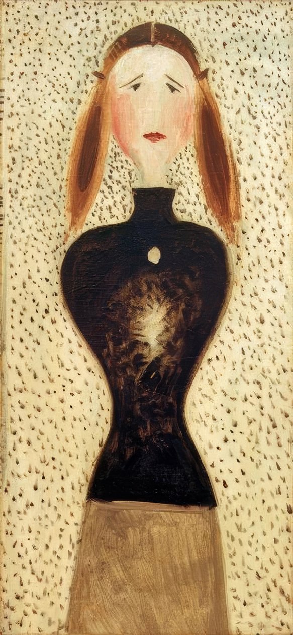 Figur framifrån av Oskar Schlemmer